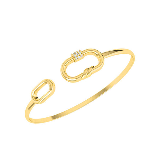 Lock Your Dreams Statement Bangle